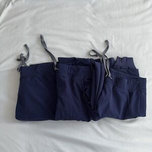 3 pairs figs pants: Livingston, Zamora, and Yola